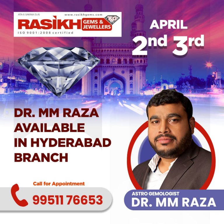 Dr MM RAZA - Best Popular Gemologist in INDIA